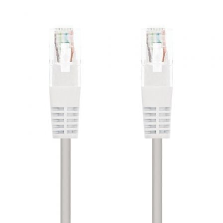 Cable de Red RJ45 UTP Nanocable 10.20.0400 - L25 - W Cat.6/ 25cm/ Blanco - Tiensol