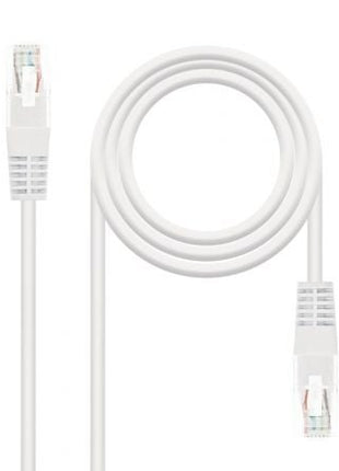 Cable de Red RJ45 UTP Nanocable 10.20.0400 - L25 - W Cat.6/ 25cm/ Blanco - Tiensol