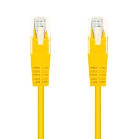 Cable de Red RJ45 UTP Nanocable 10.20.0400 - L25 - Y Cat.6/ 25cm/ Amarillo - Tiensol