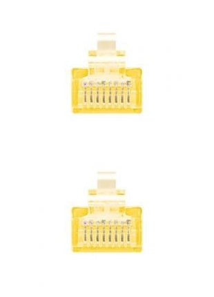 Cable de Red RJ45 UTP Nanocable 10.20.0400 - L25 - Y Cat.6/ 25cm/ Amarillo - Tiensol