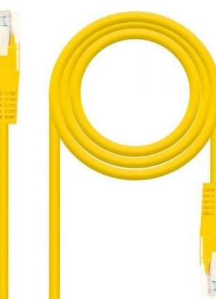 Cable de Red RJ45 UTP Nanocable 10.20.0400 - L30 Cat.6/ 30cm/ Amarillo - Tiensol