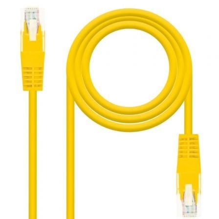 Cable de Red RJ45 UTP Nanocable 10.20.0400 - L30 Cat.6/ 30cm/ Amarillo - Tiensol