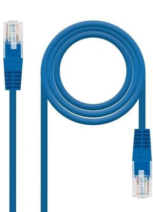 Cable de Red RJ45 UTP Nanocable 10.20.0400 - L30 Cat.6/ 30cm/ Azul - Tiensol