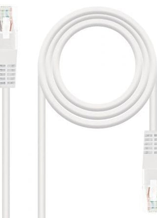 Cable de Red RJ45 UTP Nanocable 10.20.0400 - L30 Cat.6/ 30cm/ Blanco - Tiensol