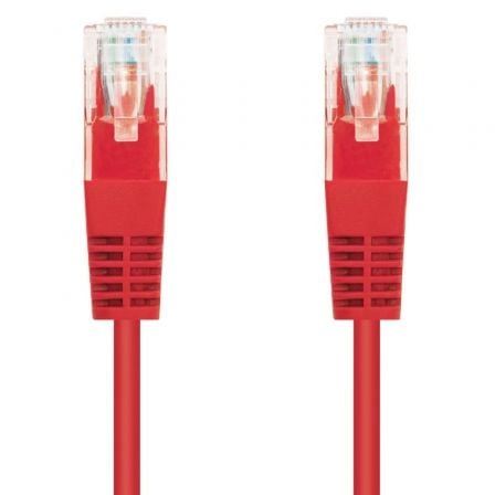 Cable de Red RJ45 UTP Nanocable 10.20.0400 - L30 Cat.6/ 30cm/ Rojo - Tiensol