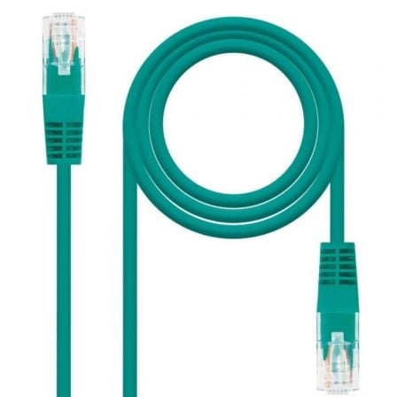 Cable de Red RJ45 UTP Nanocable 10.20.0400 - L30 Cat.6/ 30cm/ Verde - Tiensol