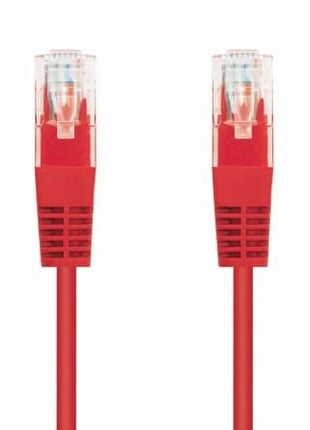 Cable de Red RJ45 UTP Nanocable 10.20.0400 - R Cat.6/ 50cm/ Rojo - Tiensol