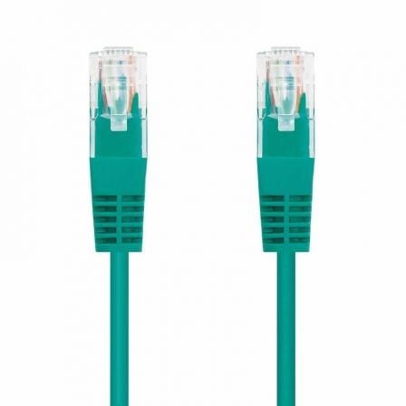 Cable de Red RJ45 UTP Nanocable 10.20.0401 - GR Cat.6/ 1m/ Verde - Tiensol