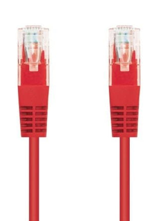 Cable de Red RJ45 UTP Nanocable 10.20.0401 - R Cat.6/ 1m/ Rojo - Tiensol