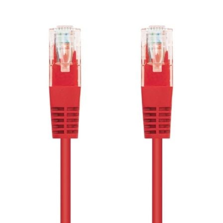 Cable de Red RJ45 UTP Nanocable 10.20.0401 - R Cat.6/ 1m/ Rojo - Tiensol