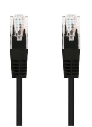 Cable de Red RJ45 UTP Nanocable 10.20.0402 - BK Cat.6/ 2m/ Negro - Tiensol