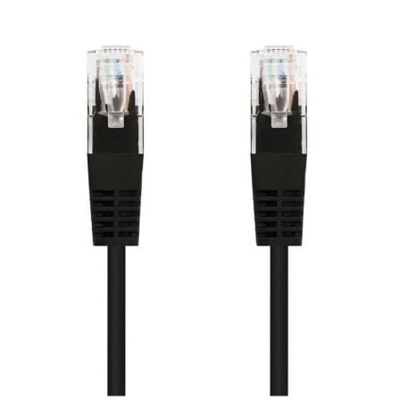 Cable de Red RJ45 UTP Nanocable 10.20.0402 - BK Cat.6/ 2m/ Negro - Tiensol