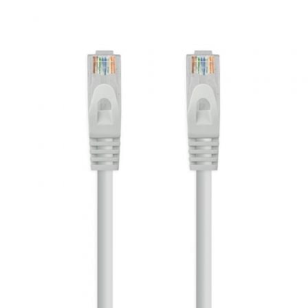 Cable de Red RJ45 UTP Nanocable 10.20.1802 Cat.6A/ 2m/ Gris - Tiensol