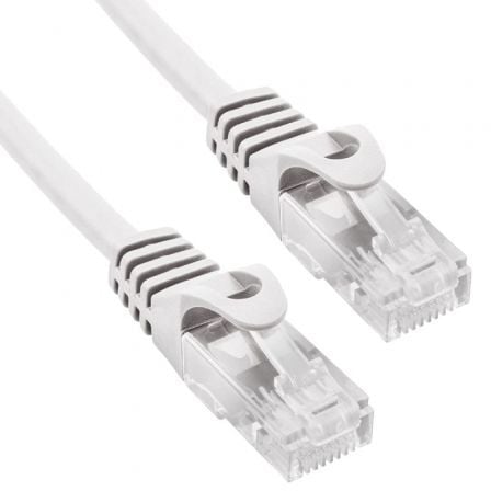 Cable de Red RJ45 UTP Phasak PHK 1502 Cat.6/ 2m/ Gris - Tiensol