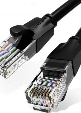 Cable de Red RJ45 UTP Vention IBEBK Cat.6/ 8m/ Negro - Tiensol