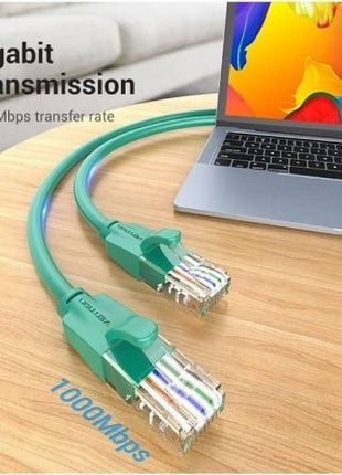 Cable de Red RJ45 UTP Vention IBEGF Cat.6/ 1m/ Verde - Tiensol