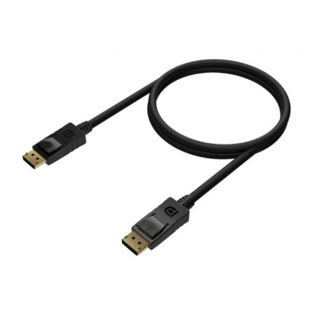 Cable DisplayPort 1.2 4K Aisens A124 - 0548/ DisplayPort Macho - DisplayPort Macho/ Hasta 5W/ 2300Mbps/ 50cm/ Negro - Tiensol