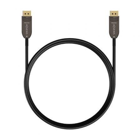 Cable DisplayPort 1.4 AOC 8K Aisens A155 - 0606/ DisplayPort Macho - DisplayPort Macho/ 10m/ Negro - Tiensol