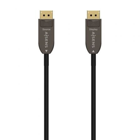 Cable DisplayPort 1.4 AOC 8K Aisens A155 - 0606/ DisplayPort Macho - DisplayPort Macho/ 10m/ Negro - Tiensol