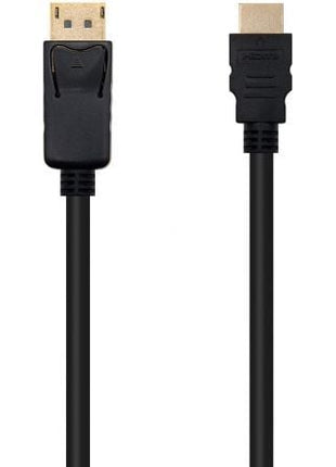 Cable DisplayPort Nanocable 10.15.4305/ DisplayPort Macho - HDMI Macho/ 5m/ Negro - Tiensol