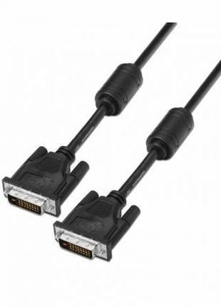 Cable DVI Aisens A117 - 0089/ DVI - D Macho - DVI - D Macho/ Hasta 3W/ 10Mbps/ 1.8m/ Negro - Tiensol