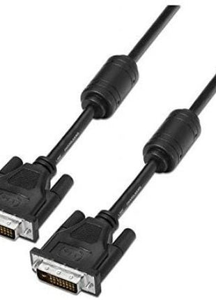 Cable DVI Dual Nanocable 10.15.0802/ DVI Macho - DVI Macho/ 1.8m/ Negro - Tiensol