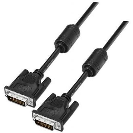 Cable DVI Dual Nanocable 10.15.0802/ DVI Macho - DVI Macho/ 1.8m/ Negro - Tiensol