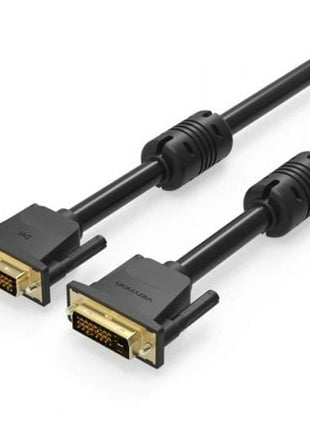 Cable DVI Vention EAABF/ DVI - D Macho - DVI - D Macho/ 1m/ Negro - Tiensol