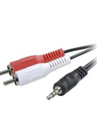 Cable Estéreo 3GO CA101/ Jack 3.5 Macho - 2x RCA Macho/ 2m - Tiensol