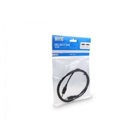 Cable Estéreo 3GO CA106/ Jack 3.5 Macho - Jack 3.5 Macho/ 1m - Tiensol