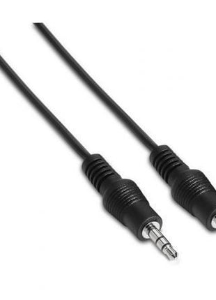 Cable Estéreo Aisens A128 - 0141/ Jack 3.5 Macho - Jack 3.5 Macho/ Hasta 0.1W/ 30cm/ Negro - Tiensol