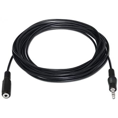 Cable Estéreo Nanocable 10.24.0201/ Jack 3.5 Macho - Jack 3.5 Hembra/ 1.5m - Tiensol