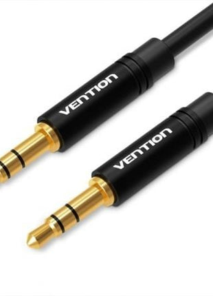 Cable Estéreo Vention BAKBD/ Jack 3.5 Macho - Jack 3.5 Macho/ 50cm/ Negro - Tiensol