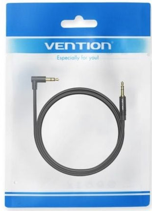 Cable Estéreo Vention BAKBF - T/ Jack 3.5 Macho - Jack 3.5 Macho/ 1m/ Negro - Tiensol