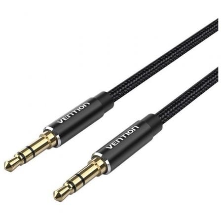 Cable Estéreo Vention BAWBD/ Jack 3.5 Macho - Jack 3.5 Macho/ 50cm/ Negro - Tiensol