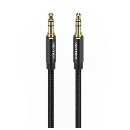 Cable Estéreo Vention BAWBD/ Jack 3.5 Macho - Jack 3.5 Macho/ 50cm/ Negro - Tiensol