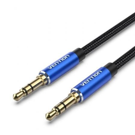 Cable Estéreo Vention BAWLD/ Jack 3.5 Macho - Jack 3.5 Macho/ 50cm/ Azul - Tiensol