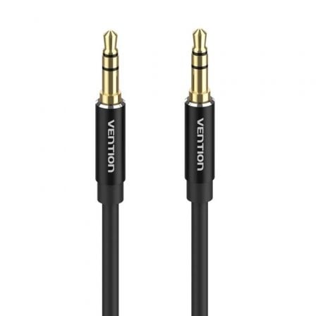 Cable Estéreo Vention BAXBD/ Jack 3.5 Macho - Jack 3.5 Macho/ 50cm/ Negro - Tiensol