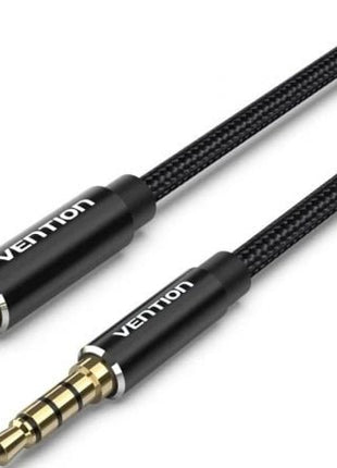 Cable Estéreo Vention BHCBD/ Jack 3.5 Macho - Jack 3.5 Hembra/ 50cm/ Negro - Tiensol