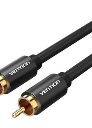 Cable Estéreo Vention VAB - R09 - B100/ RCA Macho - RCA Macho/ 1m/ Negro - Tiensol