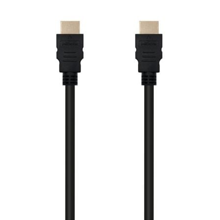 Cable HDMI 1.3b Nanocable 10.15.0301/ HDMI Macho - HDMI Macho/ 1m/ Negro - Tiensol