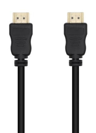 Cable HDMI 1.4 14+1 CCS Aisens A119 - 0528/ HDMI Macho - HDMI Macho/ 1m/ Negro - Tiensol