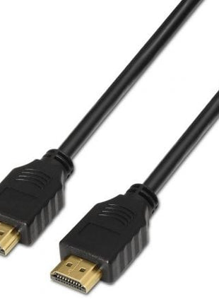 Cable HDMI 1.4 Aisens A119 - 0095/ HDMI Macho - HDMI Macho/ Hasta 10W/ 720Mbps/ 3m/ Negro - Tiensol