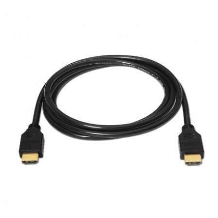 Cable HDMI 1.4 Aisens A119 - 0097/ HDMI Macho - HDMI Macho/ Hasta 10W/ 720Mbps/ 7m/ Negro - Tiensol