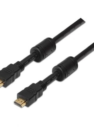 Cable HDMI 1.4 Aisens A119 - 0102/ HDMI Macho - HDMI Macho/ Hasta 10W/ 720Mbps/ 10m/ Negro - Tiensol