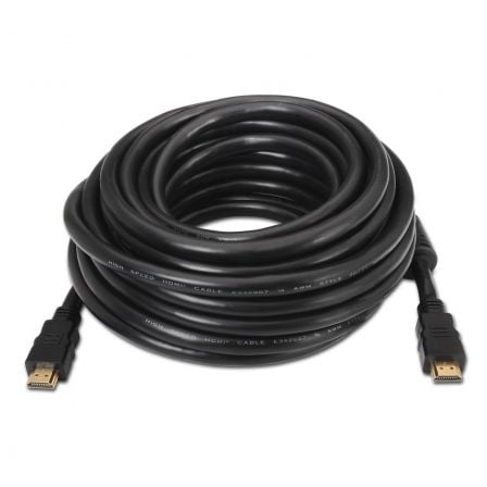 Cable HDMI 1.4 Aisens A119 - 0102/ HDMI Macho - HDMI Macho/ Hasta 10W/ 720Mbps/ 10m/ Negro - Tiensol