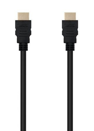 Cable HDMI 1.4 Nanocable 10.15.1700/ HDMI Macho - HDMI Macho/ 1m/ Negro - Tiensol