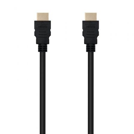 Cable HDMI 1.4 Nanocable 10.15.1700/ HDMI Macho - HDMI Macho/ 1m/ Negro - Tiensol