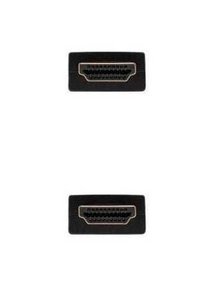 Cable HDMI 1.4 Nanocable 10.15.1703/ HDMI Macho - HDMI Macho/ 3m/ Negro - Tiensol