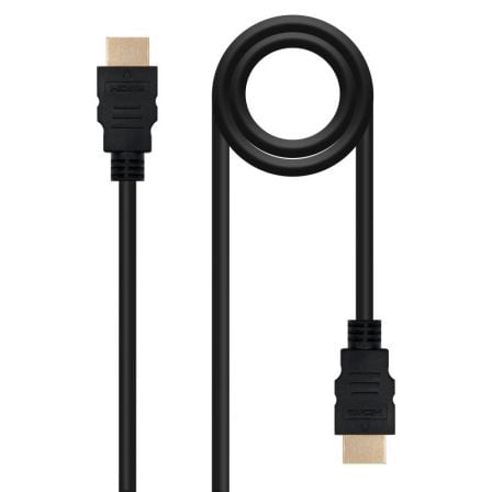 Cable HDMI 1.4 Nanocable 10.15.1703/ HDMI Macho - HDMI Macho/ 3m/ Negro - Tiensol